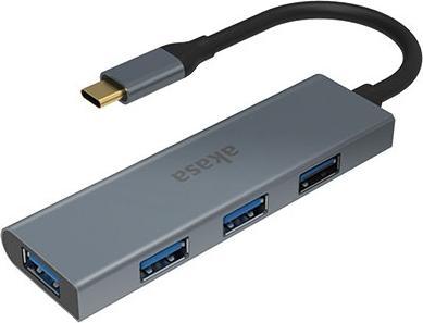 Akasa Da USB tipo C a 4x USB tipo A (USB-C, 4 Porti)