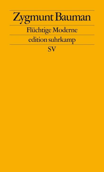 Image du produit Flüchtige Moderne (Allemand, Zygmunt Bauman, 2003)