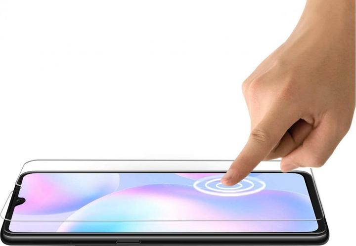 Actual product image Screenguard Xiaomi Redmi 9A bulletproof glass protective film Case Friendly Design (1 Piece, Xiaomi Redmi 9A)