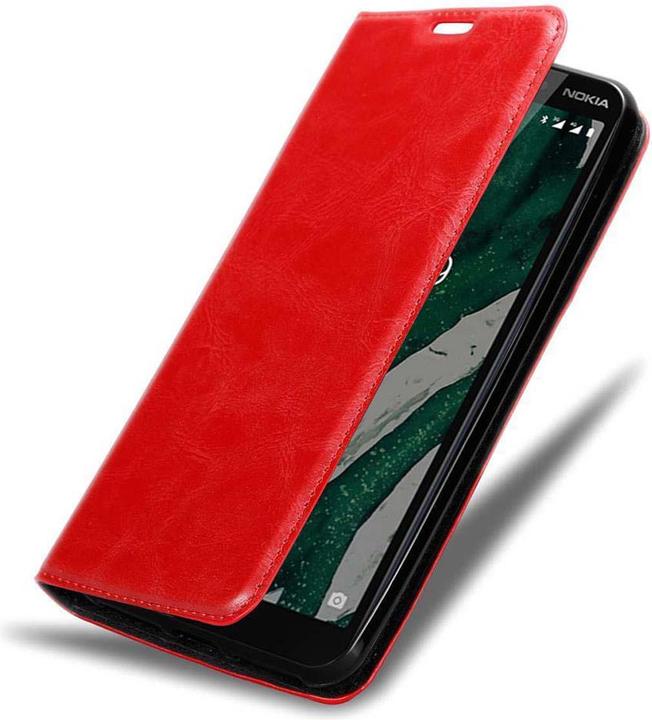 Actual product image Cadorabo Book Invisible Magnet Cover (Nokia 1 Plus)