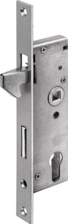 Amf Tubular frame sliding gate lock 8331 PZW Backset 35 mm (Profile cylinder)