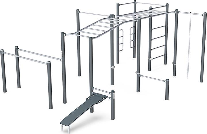 Produktbild Kompan Outdoor-Fitness-Station Pro 5
