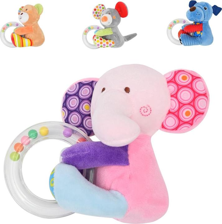 Lorelli Baby soft toy rattle ring