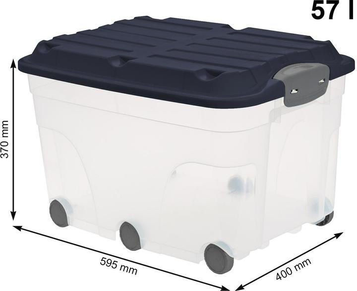 Produktbild Rotho Roller (59.5 x 40 x 37 cm, 57 l)