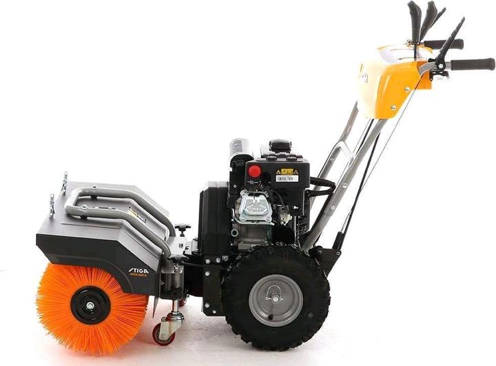 Actual product image Stiga SWS800G sweeper with petrol engine