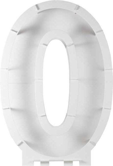 Image du produit Ginger Ray Porte-chiffres géant 80cm - 0 (1 x)