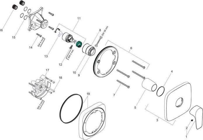 Produktbild hansgrohe Talis E Chrom