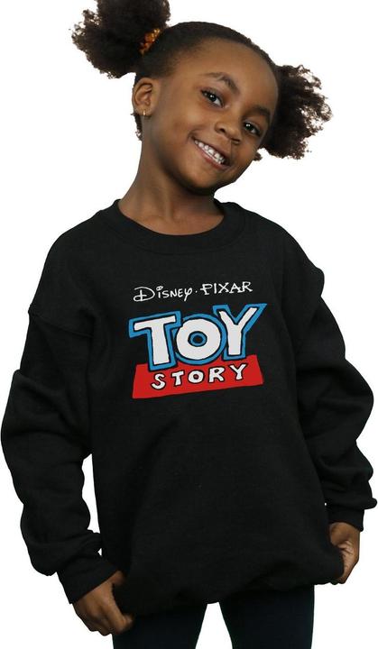 Actual product image Disney Girls Toy Story Cartoon Logo Sweatshirt (152, 158)