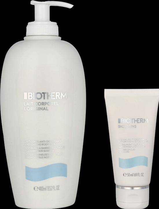 Image du produit Biotherm Lait Corporel L'Original Set lotion pour le corps 400ml + Handcreme 50ml (Set soin du corps)