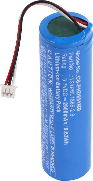 Image du produit AccuCell Batterie Philips Avent SCD833, SCD835, SCD843, SCD845, 1S1PBL1865-2.6