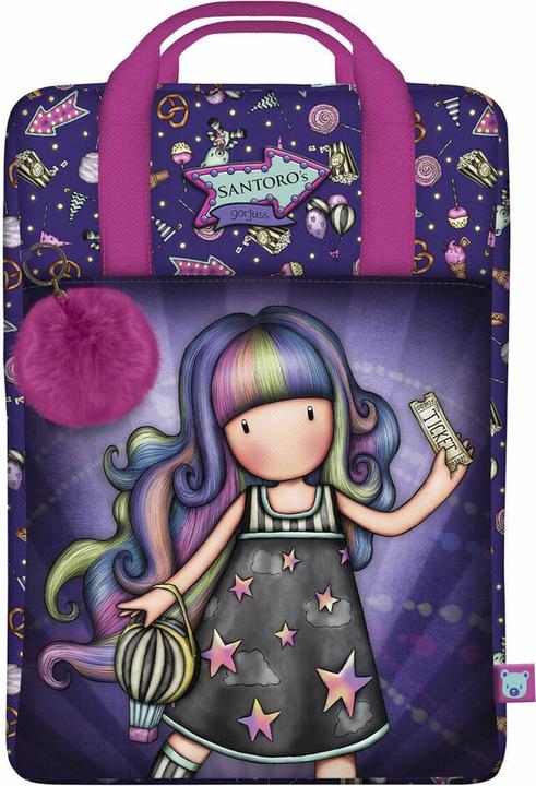 Gorjuss Zaino scuola Up and away Viola (25 x 36 x 10 cm) (10 l)