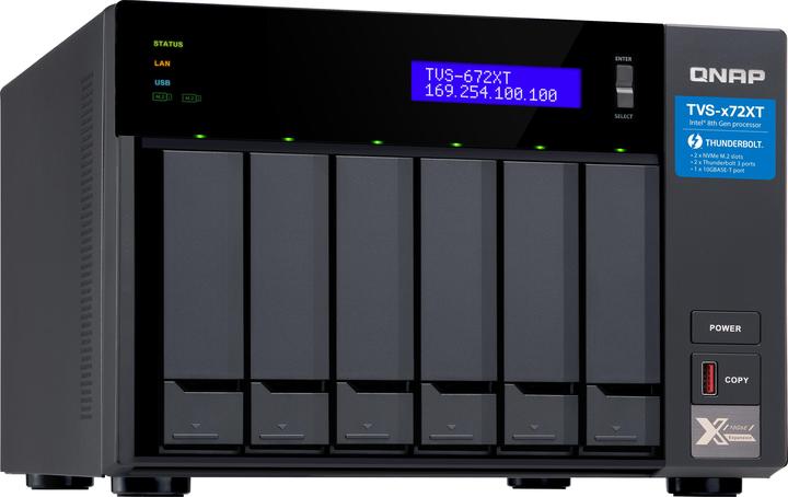 QNAP TVS-672XT-i3-8G (0 TB)