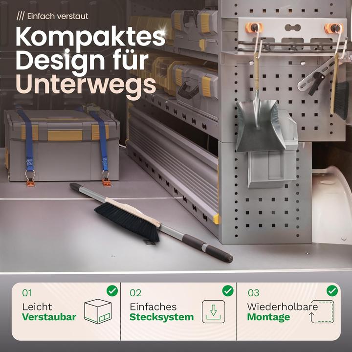 Immagine prodotto Novaliv 2X Zimmerbesen Rosshaar Handbesen feines Tierhaar Schweifhaar (2, Zimmerbesen) (2 pz.)