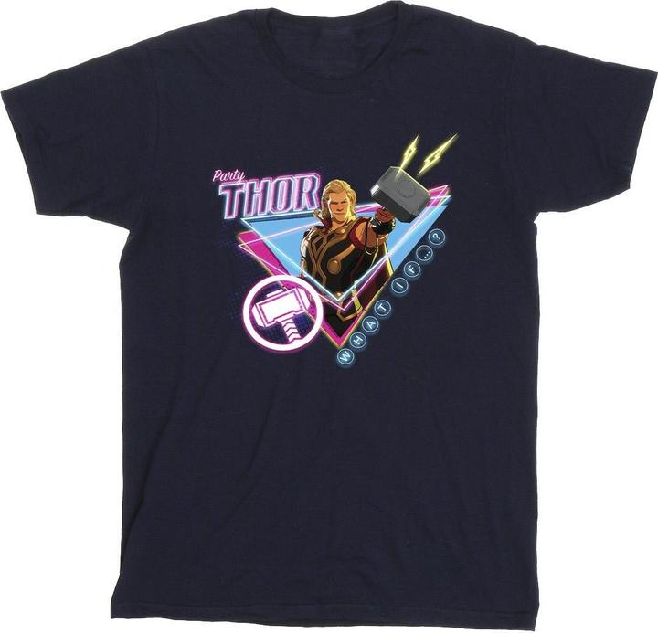 Actual product image Mens What If Party Thor Alt T-Shirt (XXL)