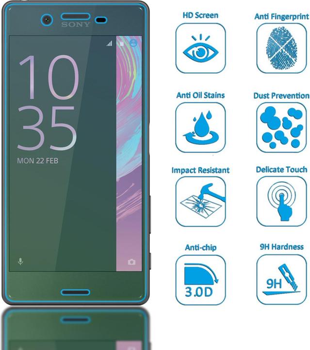 Produktbild Nalia Schutzglas (1 Stück, Sony Xperia X)