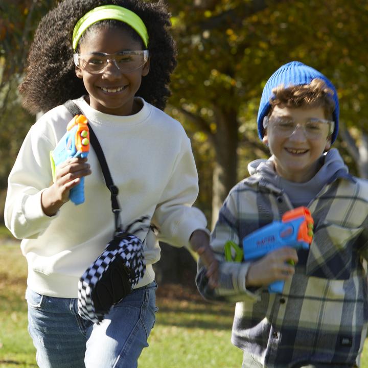 Actual product image Nerf Elite Junior Racer Easy Play Dart Blaster