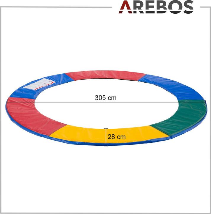 Image du produit Arebos Couverture de bord de trampoline