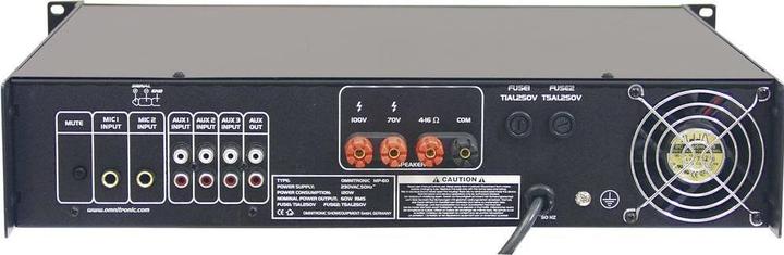 Actual product image Omnitronic ELA amplifier MP-60 60 W