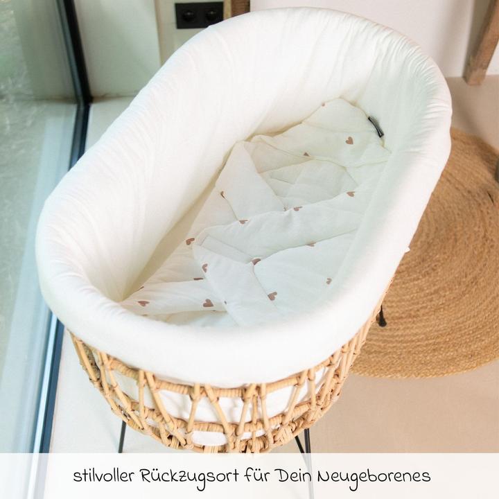 Produktbild Childhome Rattan Wiege mit Metallfüssen