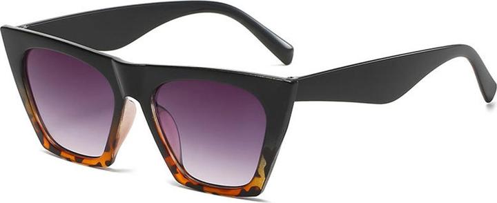 Produktbild Techsuit - Sunglasses (5154) - for Women, PC Frame and Lens, Square - Black / Leopard / Gray