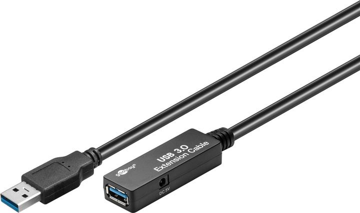 Produktbild Goobay Aktives Verlängerungskabel (5 m, USB 3.0)