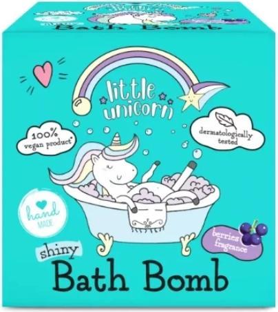 Actual product image little unicorn shiny baths Baths, 165g (Bath bombs)