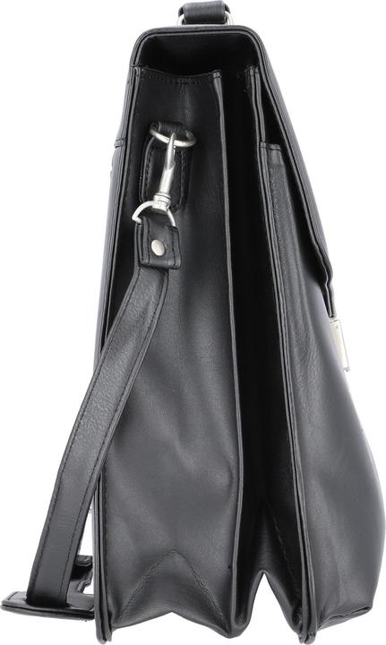 Produktbild Alassio Aktentasche PESCARA Lederimitat schwarz 47014