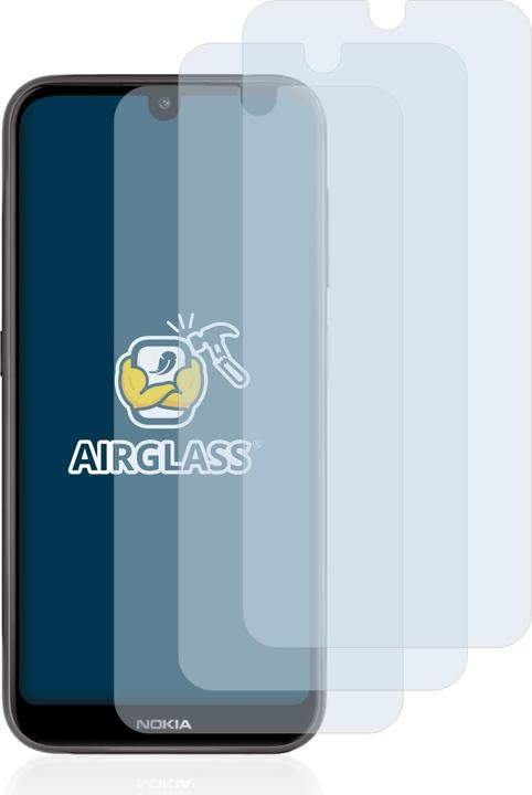 Actual product image BROTECT AirGlass Glass (3 Piece, Nokia 4.2)