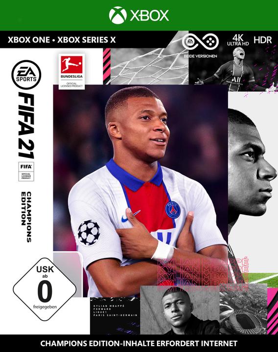 Actual product image EA Games XBO Fifa 21 Champions Edition Xbox One (Xbox One S, Xbox One X, DE)