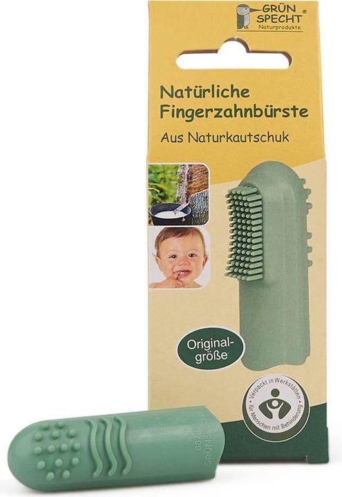 Produktbild Grünspecht Natürliche Fingerzahnbürste (1 x)