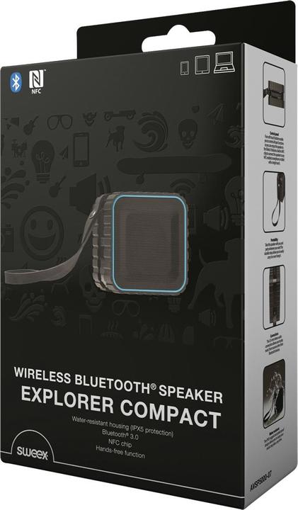 Actual product image Sweex AVSP5000-07 Bluetooth speaker 2.03 W (Rechargeable battery operated)