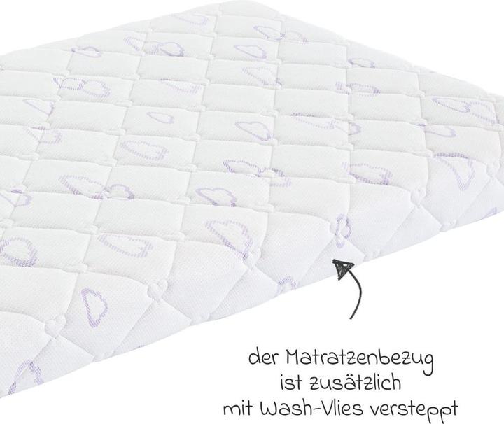 Actual product image Träumeland Baby Mattress Milky Way (70 x 140 cm)