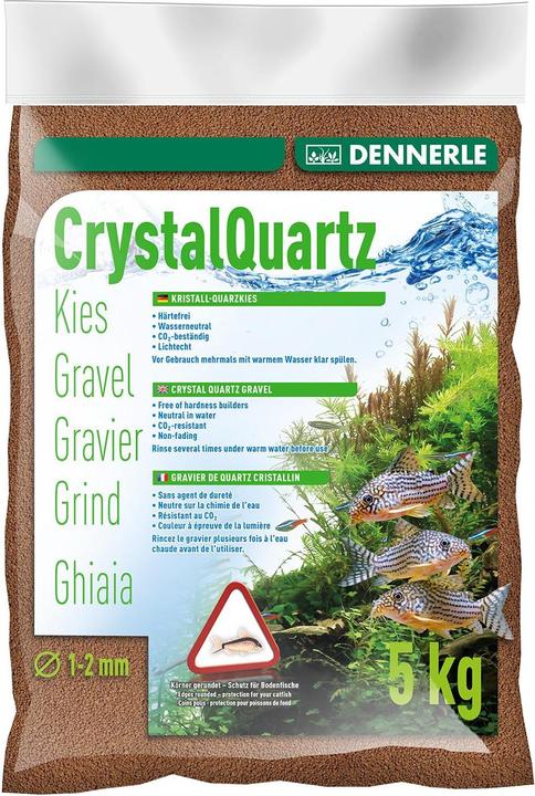 Immagine prodotto Dennerle Marrone chiaro Gruntas 1-2 mm, 5 kg (Fondo, altri edifici)