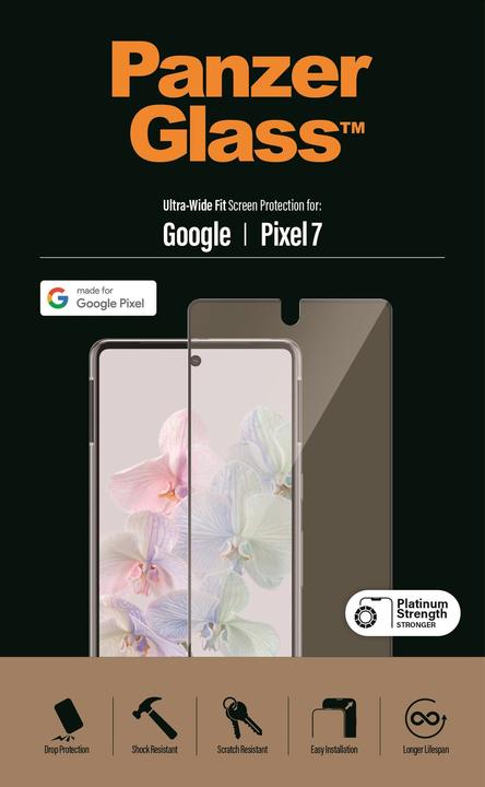 Actual product image PanzerGlass Display protection (1 Piece, Google Pixel 7)