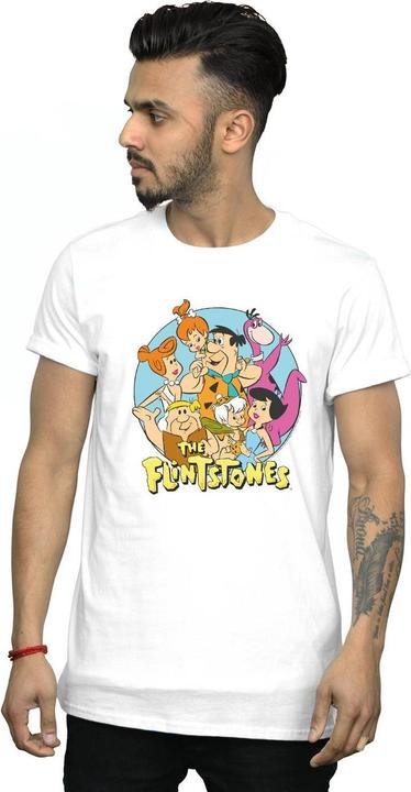 Produktbild The Flintstones Group Circle TShirt (4XL)