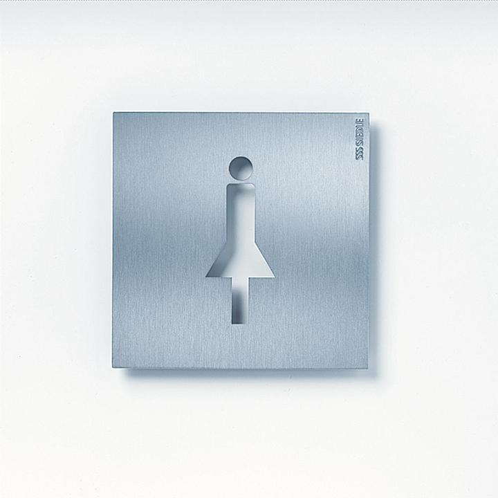 Produktbild Siedle SIE OSP 0010 Orientierungsschild mit Piktogramm Damen
