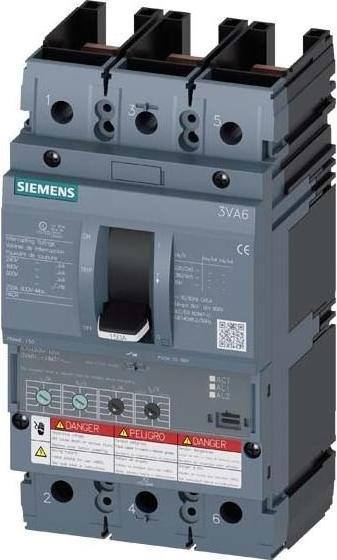 Produktbild Siemens Leistungsschalter 100A 3p 40-100A/In 3VA6110-0HM31-0AA0