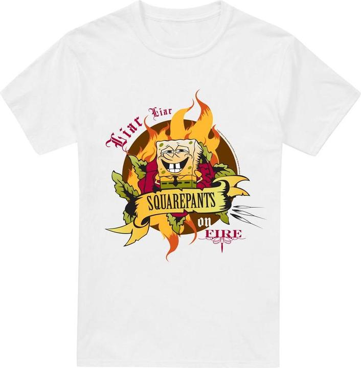 Produktbild Spongebob Squarepants Liar Liar Pants On Fire TShirt (L)