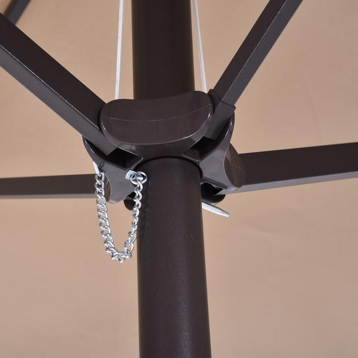 Image du produit Outsunny Parapluie de marché avec manivelle (2.70 m)