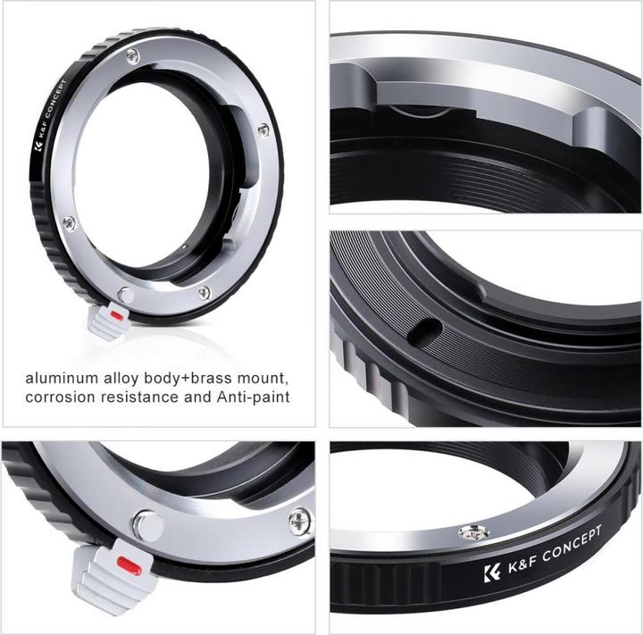 Produktbild K&F Concept High Precision Lens Adapter Mount, LM-M4/3