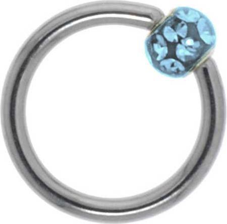 Image du produit Bijouteria Tige piercing (Résine époxy, Zircone, Acier chirurgical 316L)