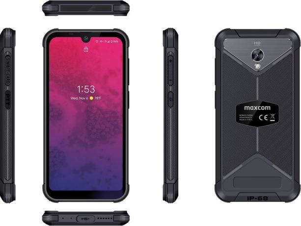 Produktbild Maxcom MS 572 4G NFC smartphone (32 GB, Schwarz, 5.71", Dual SIM, 13 Mpx, 4G)