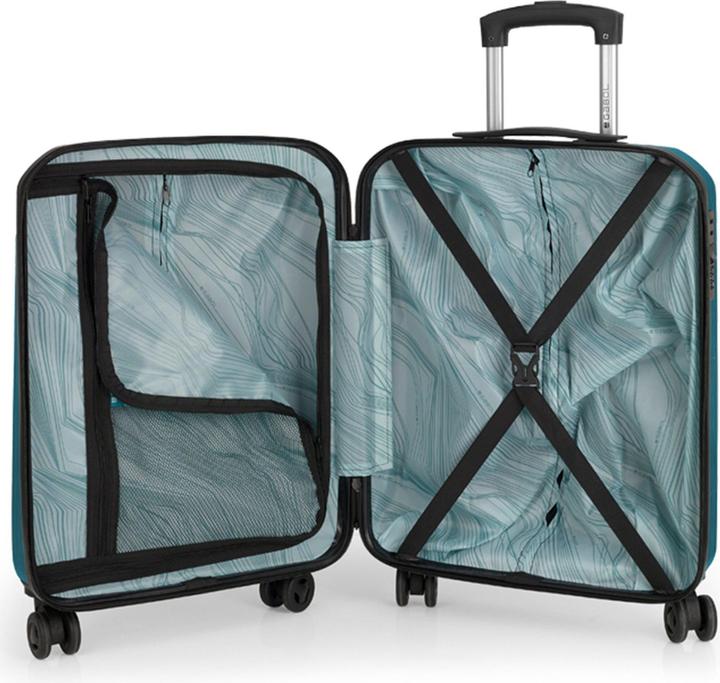 Produktbild Gabol Mercury 4 Rollen Kofferset 3-teilig (212 l, XL (ab 115l))