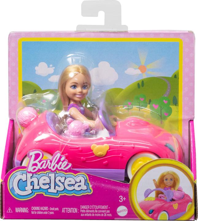 Actual product image Barbie Chelsea vehicle playset