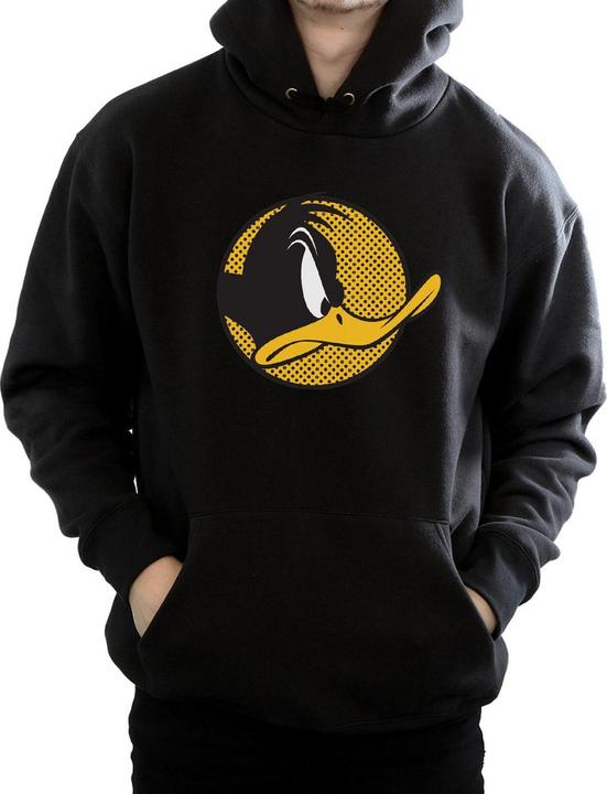 Produktbild Looney Tunes Daffy Duck Dotted Profile Kapuzenpullover (M)