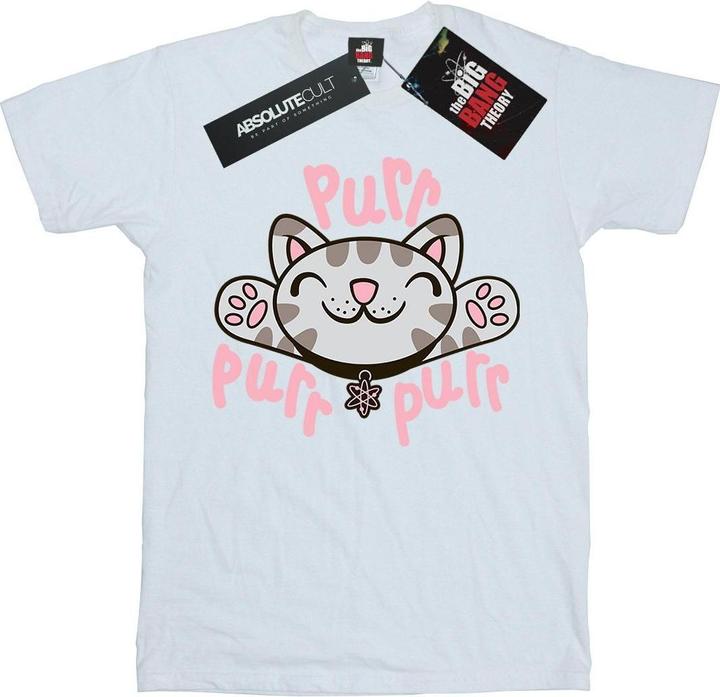 Actual product image Big Bang Theory Girls Soft Kitty Purr Cotton T-Shirt (140, 146)
