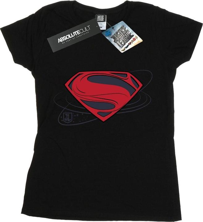 Image du produit - T-shirt JUSTICE LEAGUE MOVIE SUPERMAN LOGO - Femme (M)