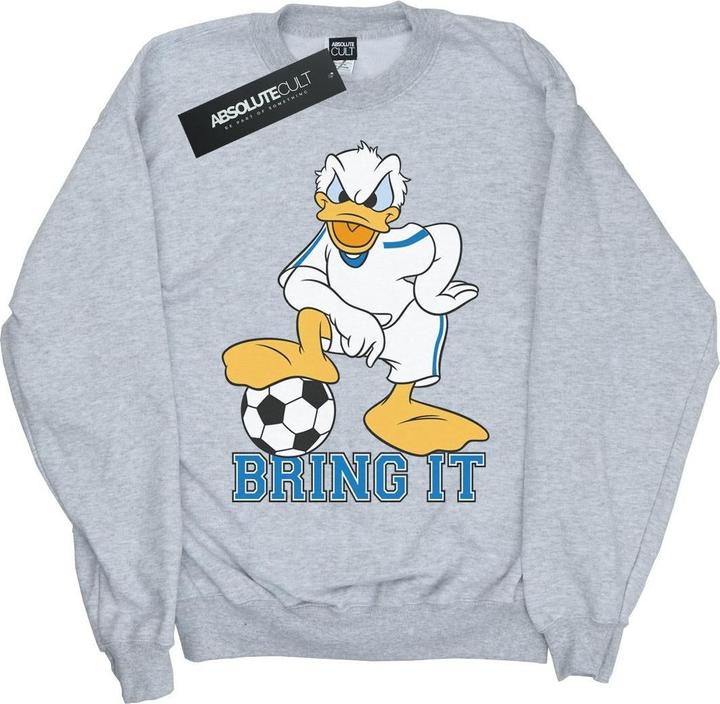 Actual product image Disney Girls Donald Duck Bring It Sweatshirt (140, 146)