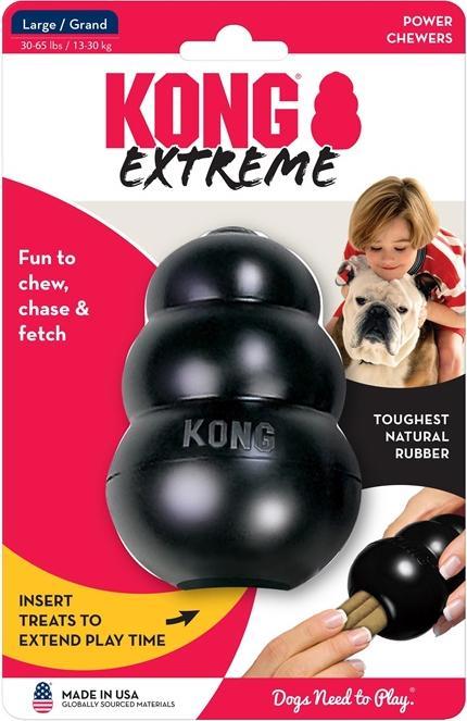 Actual product image KONG Extreme (Retrieval, Dog food toy, Dog chew toy)