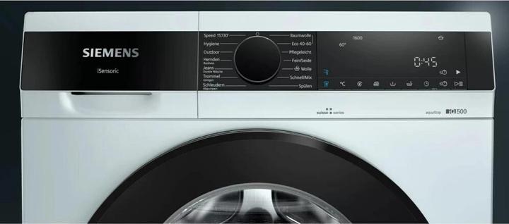 Image du produit Siemens WG56G2M4CH (10 kg, Gauche, Fiche CH)
